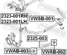 ���� ������ ���������� ������ Febest 2325003 2325003 ����