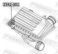 ������ ��������� AUDI A3/S3/Sportb. /LIM. /QU. 2013-2021 Febest 2342001 ����