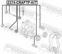 ������ ������������ �������� ���������� ��������� �������� | ����� ����/��� | Febest 2374Craftfkit 2374CRAFTFKIT ����