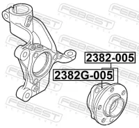 ���������� ������� ��������! Audi A3, VW Golf VII, Skoda Octavia 12 �-�� Febest 2382005 2382005 ����