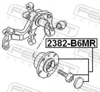 ������� ������ AUDI A3/S3/Sportb. /LIM. /QU. 2004-2013 ����. Febest 2382B6MR ����