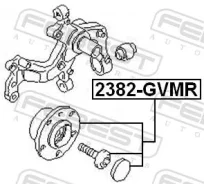 ��������� ������� ������ VW Golf V/VI/VII 03/10- Audi A3 03/05- Skoda Octavia 12/11- Karoq 17/07- 2382GVMR ����