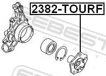 ������� �������� ������, ����� ��� AUDI Q7, Volkswagen Touareg Febest 2382-Tourf 2382TOURF ����