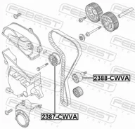 ����� �������� ����� ���! Audi A3 1.2/1.4 TFSi FSi 12 Febest 2387CWVA 2387CWVA ����