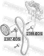 ����� ����� ��� AUDI A3/S3/Sportb. /LIM. /QU 2004-2013 �������� Febest 2388EOS ����