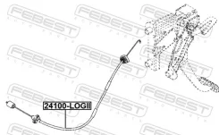 ���� ��������� ��� Renault Logan/Stepway II, Dacia Lodgy Febest 24108-Logii 24108LOGII ����