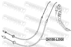 ���� ��������� ��� Dacia Logan febest 24108-logi 24108LOGI ����
