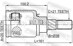 ���� ���������� ������! Renault Duster 11 Febest 2411ARKR 2411ARKR ����