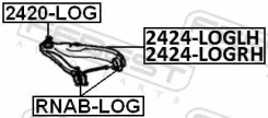 ����� ���. ����. L Febest 2424-Loglh 2424LOGLH ����