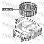 ������ ��������� Nissan Kubistar X76 2003.07- Febest 2442004 ����