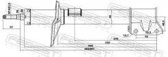 ����������� ������ ������ ����� ��� Renault Duster, Nissan Terrano 14- febest 24661261r 24661261R ����