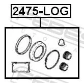 ����������� �������� ���������� ��������� Febest 2475-log 2475LOG ����