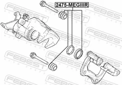 ����������� �������� Renault Fluence-Megane Generation -18 ����. (�� ���� �������) Febest 2475MEGIIIR ����