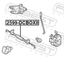 ���� ������� ����� ����� ����� ������ ����� ��� Peugeot Boxer, Citroen Jumper, FIAT Ducato Febest 2599-Dcboxii 2599DCBOXII ����