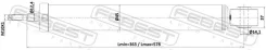 ����������� Skoda Octavia 1Z# 2004-2013 ����. ���. Febest 26110002R ����