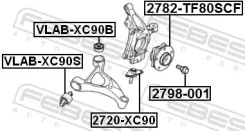 ����� ������� ��������� ������� ������ Febest 2720XC90 2720XC90 ����