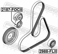 ����� �������� Febest 2988-FLII 2988FLII ����