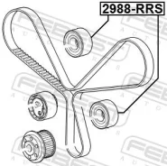 ����� ����� ��� LAND Rover Range Rover Sport 2005-2009 �������� Febest 2988RRS ����