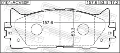 ������� ��������� �������� �������� Febest 0101ACV40F 0101ACV40F ����