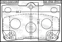 ������� ��������� ������ Febest 0101GSE22R 0101GSE22R ����