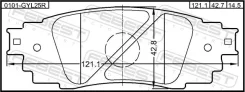 ������� ��������� ������ �������� �������� Lexus RX/NX Toyota Camry CH-R [178Febest0101GYL25R] 0101GYL25R ����