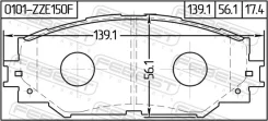 ������� ��������� �������� Febest 0101ZZE150F 0101ZZE150F ����