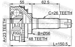  |  / | Febest 0110010A48 