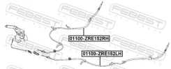 ���� ������� ������� | ���� | Febest 01100ZRE152RH 01100ZRE152RH ����