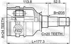���� ���������� ����� 24x35x20 [0111220LH] 0111220LH ����