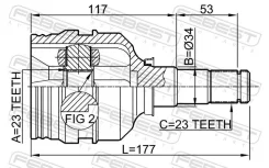 ���� ���������� Febest 0111-ZZE120 0111ZZE120 ����