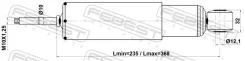 ����������� Toyota Hiace KDH2/LH2/TRH2 2005.01-2014.02 �����. ���. Febest 01110016F ����