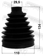������� ���� �������� �������� pvc 110x134x29.5 Febest 0117PUCK50 0117PUCK50 ����