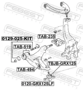 ������� ����� 0120-GRX125LF 0120GRX125LF ����
