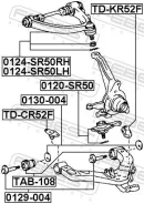 ����� ������� L/R ��������� ����������� ������ Febest 0120-SR50 0120SR50 ����