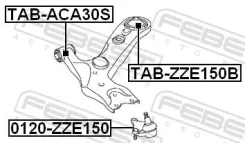 ����� ������� ��������� ������� ������ Febest 0120ZZE150 0120ZZE150 ����