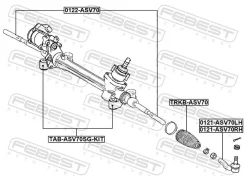 ���������� ������� ����� Toyota Camry V70 2017 [178Febest0121ASV70LH] 0121ASV70LH ����