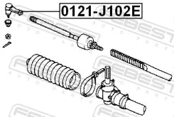 ���������� ������� | ����� ����/��� | Febest 0121J102E 0121J102E ����
