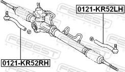 ���������� ������� Febest 0121-KR52LH (45047-29115/CET-177/SET-201L) 0121KR52LH ����