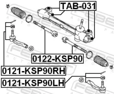 ���������� ������� ����� Febest 0121KSP90LH 0121KSP90LH ����