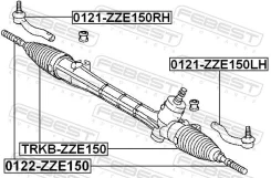 ���������� ������� | ��� | Febest 0121ZZE150LH 0121ZZE150LH ����
