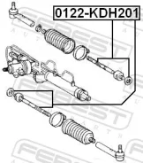 ���� ������� Toyota Hiace/Regiusace KZH1/LH1/RZH1/TRH1 1989.08-2005.01 Febest 0122KDH201 ����