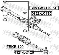 ���� ������� Febest 0122LC120 0122LC120 ����
