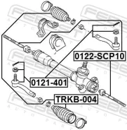 ���� ������� Febest 0122SCP10 0122SCP10 ����