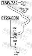 ���� ������������� �������� ������ ����� ��� Toyota Hilux, Toyota LAND Cruiser, Toyota 4 Runner febest 0123-008 0123008 ����