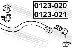 ������ ��������� ������������� ����� Lexus GS 300/400/430 [178Febest123021] 0123021 ����
