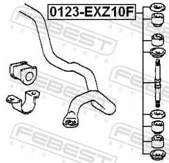    Toyota LAND Cruiser 70, Corolla E10/E11 0123-EXZ10F 0123EXZ10F 