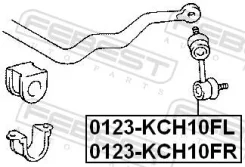 ���� ������������� Toyota Hiace/Hiace -11 �����. ����. Febest 0123KCH10FR ����