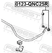 ���� ������������� Febest 0123-QNC25R 0123QNC25R ����