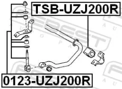 ���� ������������� ������ Febest 0123UZJ200R 0123UZJ200R ����