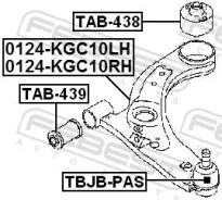 ����� �������� ������ ����� Febest 0124-KGC10LH 0124KGC10LH ����